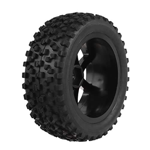 Hohopeti 4Stücke Offroad Fahrzeug Spielzeugräder Schwarz Kleine Langlebige Räder für Rc Autos Kompatibel mit Redcat und Mehr Einfache Installation Zubehör von Hohopeti