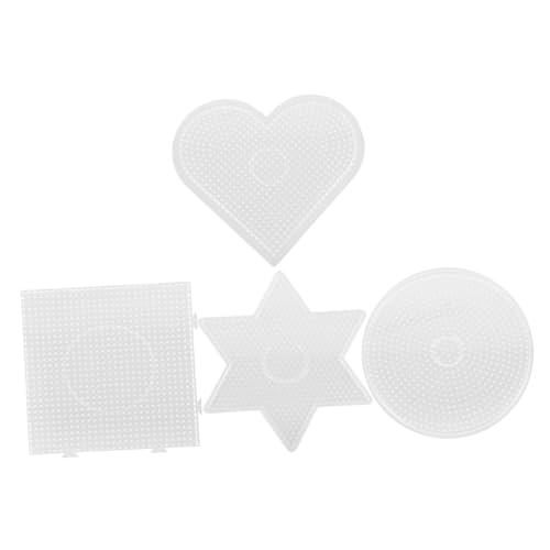 Hohopeti 4pcs DIY Bean Template Schablone Kit Transparente Geometrische Vorlagen Für Kinder Verbessern Kreativität Und Räumliches Denken Sicher Und Pädagogisches Spielzeug Hohopeti 4pcs DIY Bean Template Schablone Kit Transparente Geometrische Vorlagen Für Kinder Verbessern Kreativität Und Räumliches Denken Sicher Und Pädagogisches Spielzeug von Hohopeti