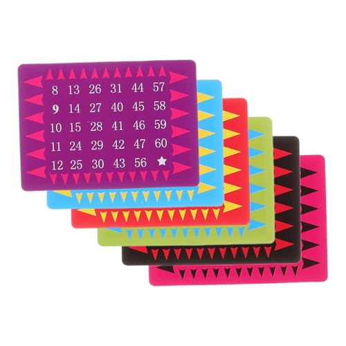 Hohopeti 5 Sätze Telepathische Zahlenkarten für Interaktive Mentalmagie mit Berechnungstricks Spielkartenset für Anfänger und Close Up Zaubershows Hohopeti 5 Sätze Telepathische Zahlenkarten für Interaktive Mentalmagie mit Berechnungstricks Spielkartenset für Anfänger und Close Up Zaubershows von Hohopeti