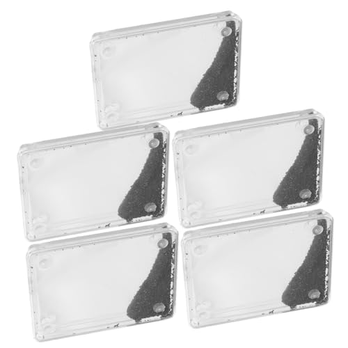 Hohopeti 5 Stück Magnetischer Eisenpulver Sand Teiliges für Schulprojekte Verstellbarer Magnetfeld Demonstrator Pädagogisches Experimentiergerät für Physikunterricht und Magnetismusstudium Hohopeti 5 Stück Magnetischer Eisenpulver Sand Teiliges für Schulprojekte Verstellbarer Magnetfeld Demonstrator Pädagogisches Experimentiergerät für Physikunterricht und Magnetismusstudium von Hohopeti