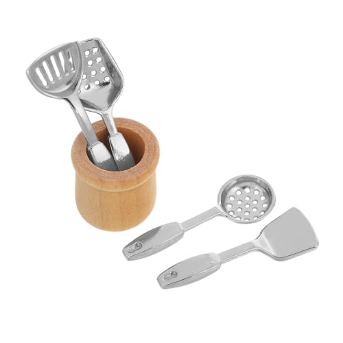 Hohopeti 5 Stück Maßstab Realistische Metall Küchenaccessoires mit Schaufel und Eimer Vielseitig für Puppenhaus Dioramen und Kreative Spielszenen Hohopeti 5 Stück Maßstab Realistische Metall Küchenaccessoires mit Schaufel und Eimer Vielseitig für Puppenhaus Dioramen und Kreative Spielszenen von Hohopeti