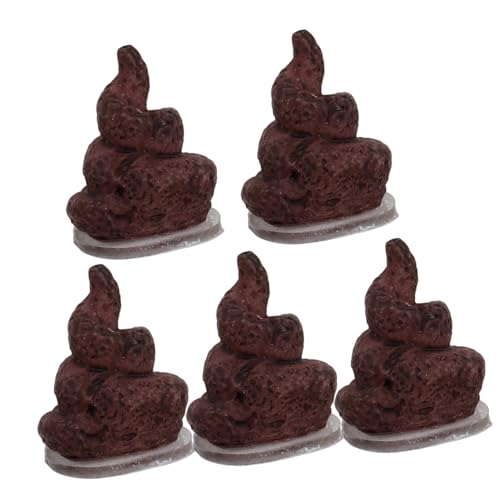 Hohopeti 5pcs Realistische Gefälschte Poop Modell Mini Poop Spielzeug Für Jungen Und Mädchen Dekorative Landschaft Dekoration Hohopeti 5pcs Realistische Gefälschte Poop Modell Mini Poop Spielzeug Für Jungen Und Mädchen Dekorative Landschaft Dekoration von Hohopeti