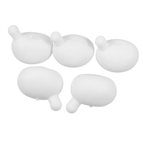 Hohopeti 5 Stück Squeeze Toy Bubble Inserts aus Langlebigem TPR Große Weiße Blaseinsätze für DIY Stresspuppen Flexibel Tragbar und Wiederverwendbar für Kreatives Gestalten und Hohopeti 5 Stück Squeeze Toy Bubble Inserts aus Langlebigem TPR Große Weiße Blaseinsätze für DIY Stresspuppen Flexibel Tragbar und Wiederverwendbar für Kreatives Gestalten und von Hohopeti