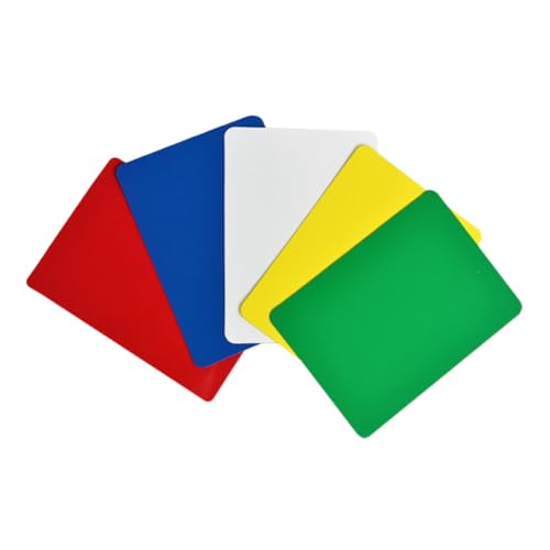 Hohopeti 5 Stück Teiliges Poker Cut Cards Langlebige Kunststoff Pokerspender Spielzubehör für Hold Farblich Sortiert für Geselliges Kartenspielen Hohopeti 5 Stück Teiliges Poker Cut Cards Langlebige Kunststoff Pokerspender Spielzubehör für Hold Farblich Sortiert für Geselliges Kartenspielen von Hohopeti