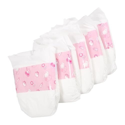 Hohopeti 5 Stück Teiliges Puppenwindeln für Babypuppen Realistische Simulation Windeln Wiederverwendbar Leicht Auszuziehen Babypuppen Zubehör für Kreatives Rollenspiel Hohopeti 5 Stück Teiliges Puppenwindeln für Babypuppen Realistische Simulation Windeln Wiederverwendbar Leicht Auszuziehen Babypuppen Zubehör für Kreatives Rollenspiel von Hohopeti