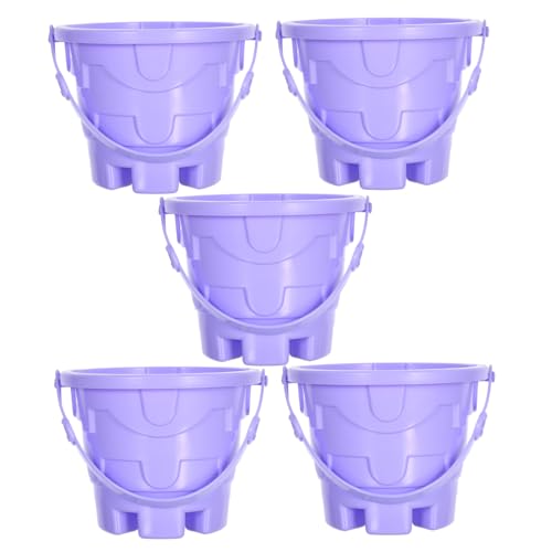 Hohopeti 5 Stück Teiliges Sandspielzeug Bunte Mini Sand Eimer aus Robustem Kunststoff für Strand und Sandkasten Leicht und Langlebig für Jungen und Mädchen Zufällige Farbe Hohopeti 5 Stück Teiliges Sandspielzeug Bunte Mini Sand Eimer aus Robustem Kunststoff für Strand und Sandkasten Leicht und Langlebig für Jungen und Mädchen Zufällige Farbe von Hohopeti