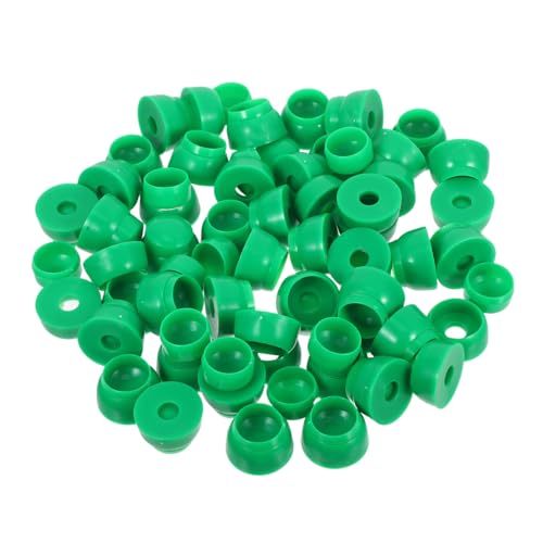 Hohopeti 50 Stück Kunststoff Schraubenkappen für Spielplatz Wetterfeste Langlebige Schutzkappen für Schraubbolzen und Muttern Spielgeräten Einfache Montage Uv-beständige Hohopeti 50 Stück Kunststoff Schraubenkappen für Spielplatz Wetterfeste Langlebige Schutzkappen für Schraubbolzen und Muttern Spielgeräten Einfache Montage Uv-beständige von Hohopeti