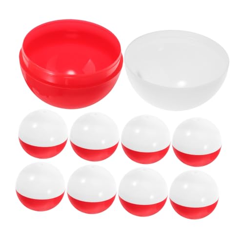 Hohopeti 50 Stück Leere Plastikkapseln Transparente Drehbare Befüllbare Kugeln für Kaugummiautomaten Partygeschenke Hochzeit Geburtstag Vielseitige Spielzeugkapseln von Hohopeti