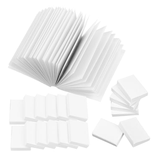 Hohopeti 50 Stück Miniaturbücher für Puppenhaus Leere Seiten zum Blättern Feine Verarbeitung Dekorative Mini Bücherset für Basteln und Puppenhausdekoration von Hohopeti