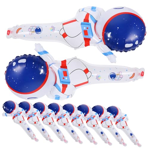Hohopeti 50 Stück Teiliges Astronaut Folienballon Handgehaltene Aufblasbare Partydeko Aluminiumfolie Leichte Raumfahrt-motiv Luftballons für Geburtstagsfeier Fotorequisiten und Raumdeko Hohopeti 50 Stück Teiliges Astronaut Folienballon Handgehaltene Aufblasbare Partydeko Aluminiumfolie Leichte Raumfahrt-motiv Luftballons für Geburtstagsfeier Fotorequisiten und Raumdeko von Hohopeti