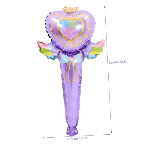 Hohopeti 50 Stück Teiliges Fairy Wand Folienballons Handlich Leicht Tragbar Partydeko Kindergeburtstag Heliumgeeignet Robustes Aluminiumfolie Material Bunte Farben Für Wand Fenster Hohopeti 50 Stück Teiliges Fairy Wand Folienballons Handlich Leicht Tragbar Partydeko Kindergeburtstag Heliumgeeignet Robustes Aluminiumfolie Material Bunte Farben Für Wand Fenster von Hohopeti