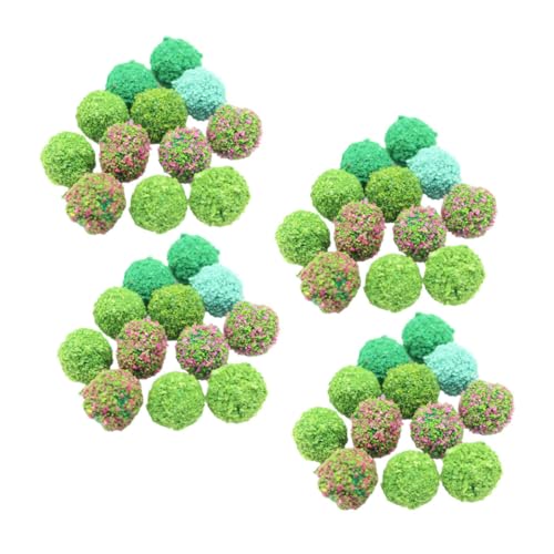 Hohopeti 50 Stück Teiliges Miniatur Pflanzenbälle aus Realistische Blütendeko für Gartenmodelle Puppenhaus Dekoration Vielseitige DIY Sandtisch Szenerien Kompakt und Wiederverwendbar Hohopeti 50 Stück Teiliges Miniatur Pflanzenbälle aus Realistische Blütendeko für Gartenmodelle Puppenhaus Dekoration Vielseitige DIY Sandtisch Szenerien Kompakt und Wiederverwendbar von Hohopeti