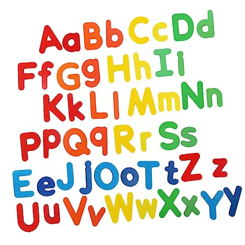 Hohopeti 52 Stück Holz Alphabet Lernspielzeug Teilig Pädagogisches Puzzle mit Glatten Kanten Wiederverwendbar Fördert Buchstabenerkennung Feinmotorik und Spielerisches Lernen für Hohopeti 52 Stück Holz Alphabet Lernspielzeug Teilig Pädagogisches Puzzle mit Glatten Kanten Wiederverwendbar Fördert Buchstabenerkennung Feinmotorik und Spielerisches Lernen für von Hohopeti