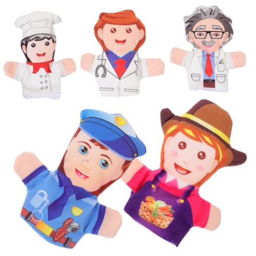Hohopeti 5Stücke Fingerpuppen für Entzückende Cartoon Fingerpuppen zum Geschichtenerzählen für Partys Spielaktivitäten und Interaktive Unterhaltung Hohopeti 5Stücke Fingerpuppen für Entzückende Cartoon Fingerpuppen zum Geschichtenerzählen für Partys Spielaktivitäten und Interaktive Unterhaltung von Hohopeti