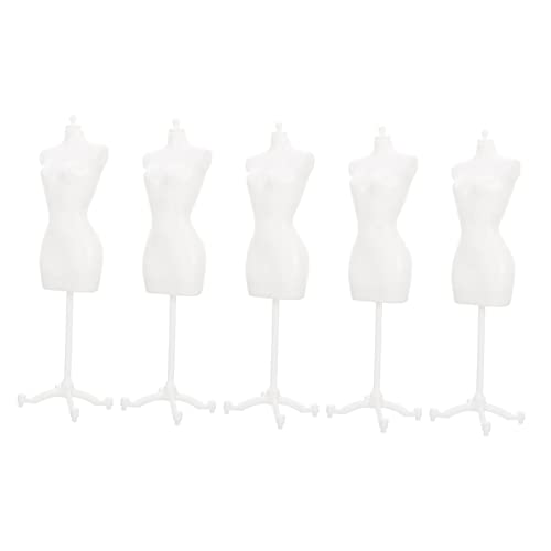Hohopeti 5Stücke Puppen Kleidungsständer Teiliges Robuste Mannequin Halterung für Puppenmode Faltenfreies Display Zubehör für Puppenhaus Dekoration Hohopeti 5Stücke Puppen Kleidungsständer Teiliges Robuste Mannequin Halterung für Puppenmode Faltenfreies Display Zubehör für Puppenhaus Dekoration von Hohopeti