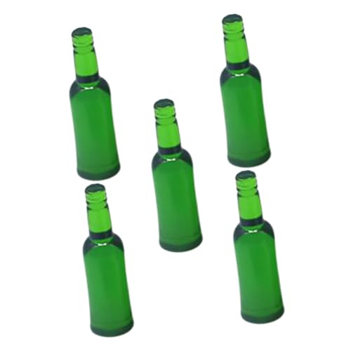 Hohopeti 5pcs Miniaturpollhouse Bierflasche Mini Bierflaschen Models Realistische Bierflaschen Hohopeti 5pcs Miniaturpollhouse Bierflasche Mini Bierflaschen Models Realistische Bierflaschen von Hohopeti