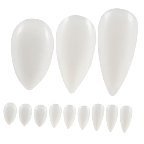 Hohopeti 6 Paare Halloween Vampirzähne Fake Zähne Cosplay Makeup Requisiten Sicher Komfortabel für Erwachsene Halloween Party Dekoration von Hohopeti