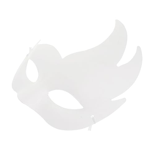 Hohopeti 6 Stück DIY Pappmaschee Masken zum Bemalen Weiße Blanko Gesichtsmasken für Fasching Halloween Kostümpartys und Kunstprojekte Leichte und Hautfreundliche Maskerade Zubehör Hohopeti 6 Stück DIY Pappmaschee Masken zum Bemalen Weiße Blanko Gesichtsmasken für Fasching Halloween Kostümpartys und Kunstprojekte Leichte und Hautfreundliche Maskerade Zubehör von Hohopeti