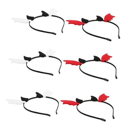 Hohopeti 6 Stück Halloween-kopfschmuck Halloween Kostümzubehör Fledermaus Kopfbedeckung Fledermaus Kostüm Frauen Für Party Gefühlt Hohopeti 6 Stück Halloween-kopfschmuck Halloween Kostümzubehör Fledermaus Kopfbedeckung Fledermaus Kostüm Frauen Für Party Gefühlt von Hohopeti