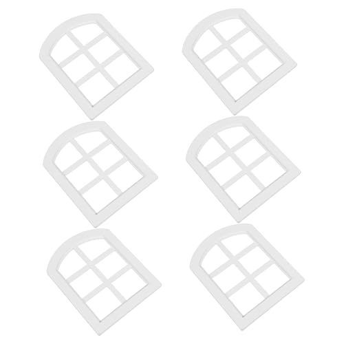 Hohopeti 6 Stück Miniaturmaßstab DIY-freundlich Authentisch Naturgetreu für Detailreiche Puppenhausdekoration und Kreative Bastelprojekte von Hohopeti