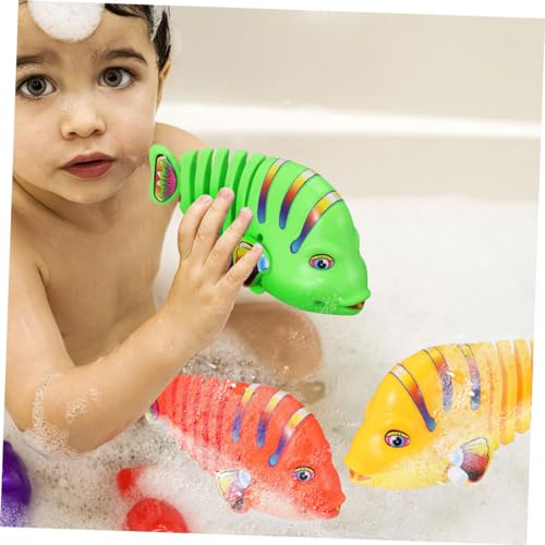 Hohopeti 6 Stück Teiliges Badewannenspielzeug Wind up Fischspielzeug Schwimmende Bunte Aufziehfische für Motorische Langlebig Leicht und Sicher Kreatives Wasserspielzeug Hohopeti 6 Stück Teiliges Badewannenspielzeug Wind up Fischspielzeug Schwimmende Bunte Aufziehfische für Motorische Langlebig Leicht und Sicher Kreatives Wasserspielzeug von Hohopeti
