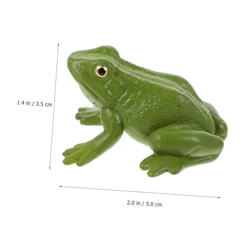 Hohopeti 6 Stück Teiliges Frosch Modell aus Hochwertigem Kunststoff Realistische Frosch Figuren als Dekorative Spielzeuge für Kinderzimmer Garten und Desktop Langlebig und Formstabil Hohopeti 6 Stück Teiliges Frosch Modell aus Hochwertigem Kunststoff Realistische Frosch Figuren als Dekorative Spielzeuge für Kinderzimmer Garten und Desktop Langlebig und Formstabil von Hohopeti