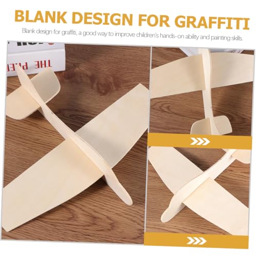 Hohopeti 6 Stück Teiliges Holz Flugzeugmodell DIY Bastelspielzeug für Blanko Holzflugzeuge zum Bemalen Einfach zu Montieren Glatte Oberfläche Geschenk für Geburtstag und Party Hohopeti 6 Stück Teiliges Holz Flugzeugmodell DIY Bastelspielzeug für Blanko Holzflugzeuge zum Bemalen Einfach zu Montieren Glatte Oberfläche Geschenk für Geburtstag und Party von Hohopeti