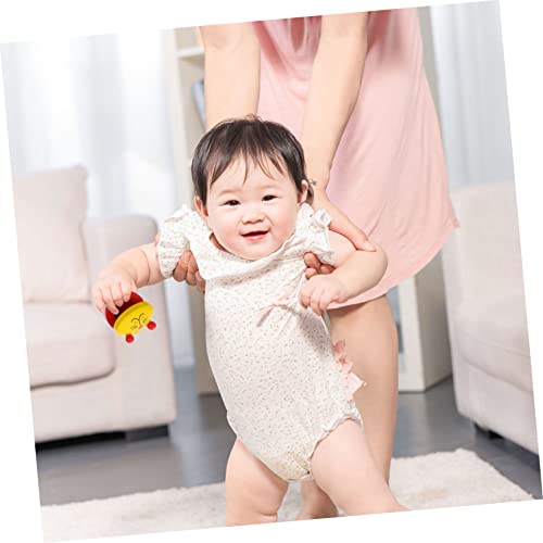 Hohopeti 6 Stück Teiliges Holzspielzeug Kastagnetten Lernspielzeug Musikinstrumente Cartoon Design Rhythmusfördernd für Jahre Jungen Mädchen Geeignet von Hohopeti