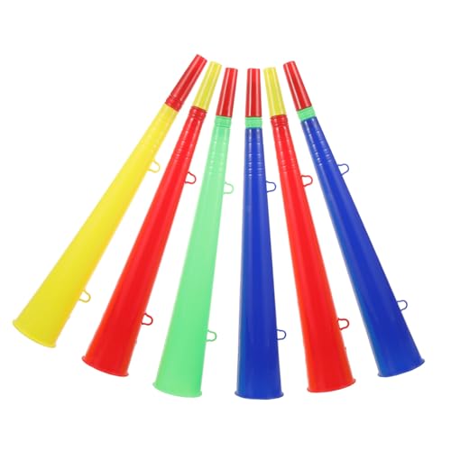 Hohopeti 6 Stück Teiliges Kunststoff Sportfans Tröten Laute Stadionhörner für Spiel Party und Fest Farblich Sortiert Sicherer Kunststoff zum Anfeuern bei Zufällige Farbe Zufällige Farbe Hohopeti 6 Stück Teiliges Kunststoff Sportfans Tröten Laute Stadionhörner für Spiel Party und Fest Farblich Sortiert Sicherer Kunststoff zum Anfeuern bei Zufällige Farbe Zufällige Farbe von Hohopeti