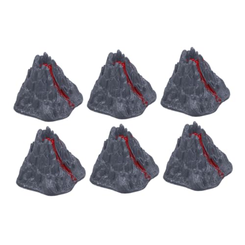 Hohopeti 6 Stück Teiliges Realistische Lava Modelle aus Kunststoff für Mikrolandschaften Schreibtisch Dekoration Sandkasten und Pädagogische Zwecke Sicher und Vielseitig Einsetzbar Hohopeti 6 Stück Teiliges Realistische Lava Modelle aus Kunststoff für Mikrolandschaften Schreibtisch Dekoration Sandkasten und Pädagogische Zwecke Sicher und Vielseitig Einsetzbar von Hohopeti