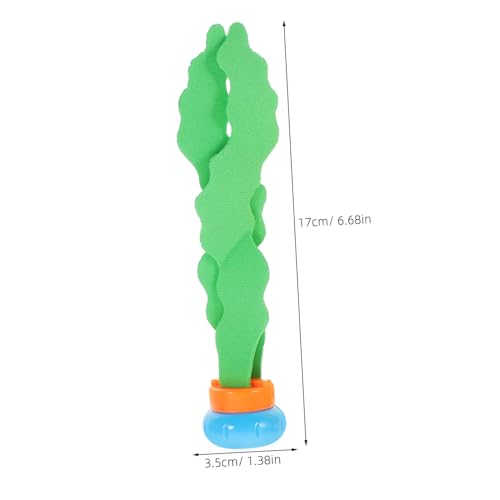 Hohopeti 6 Stück Teiliges Wasserspielzeug Bunte Seegrasform aus Kunststoff für Schwimmbad Unterwasserübungen Sommerspaß Eltern Junge Mädchen Spiel Geeignet Zufällige Farbe Zufällige Farbe Hohopeti 6 Stück Teiliges Wasserspielzeug Bunte Seegrasform aus Kunststoff für Schwimmbad Unterwasserübungen Sommerspaß Eltern Junge Mädchen Spiel Geeignet Zufällige Farbe Zufällige Farbe von Hohopeti