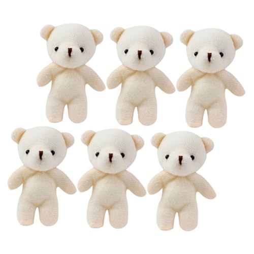 Hohopeti 6Stücke Flauschige Puppen Anhänger Süße Schlüsselanhänger Dekorative Charms Niedliche Deko für und Persönliche Accessoires Hohopeti 6Stücke Flauschige Puppen Anhänger Süße Schlüsselanhänger Dekorative Charms Niedliche Deko für und Persönliche Accessoires von Hohopeti