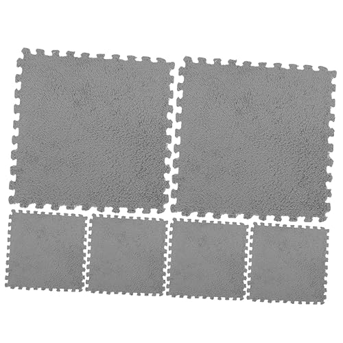 Hohopeti 6Stücke Teiliges aus Flauschigen Puzzlematten für rutschfest Austauschbare Spielmatten für Babyspielbereiche für Zuhause Büro und Schule Hohopeti 6Stücke Teiliges aus Flauschigen Puzzlematten für rutschfest Austauschbare Spielmatten für Babyspielbereiche für Zuhause Büro und Schule von Hohopeti
