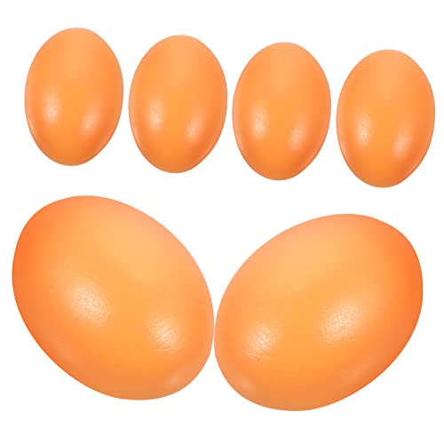 Hohopeti 6st Holzeier Eierdekorationen Simulation Ostereier Osterei-Dekorationen Kleines Osterspielzeug Für Eier Künstliche Eier Zum Dekorieren Eier Basteln Spielzeugeier Ostern Requisiten Hohopeti 6st Holzeier Eierdekorationen Simulation Ostereier Osterei-Dekorationen Kleines Osterspielzeug Für Eier Künstliche Eier Zum Dekorieren Eier Basteln Spielzeugeier Ostern Requisiten von Hohopeti