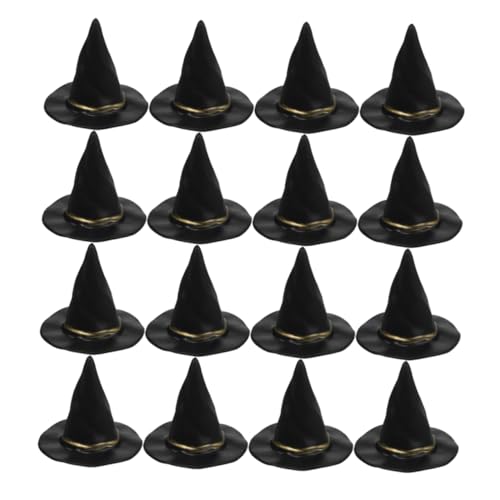Hohopeti 72 Stück Teiliges Hexenhut aus Robustem Kunststoff Schwarze Miniatur Hexenhüte für DIY Bastelprojekte Vielseitige Halloween Dekorationen Puppenhaus Zubehör Party Accessoires Hohopeti 72 Stück Teiliges Hexenhut aus Robustem Kunststoff Schwarze Miniatur Hexenhüte für DIY Bastelprojekte Vielseitige Halloween Dekorationen Puppenhaus Zubehör Party Accessoires von Hohopeti