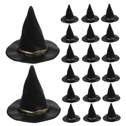 Hohopeti 72 Stück Teiliges Hexenhut für Halloween DIY Basteln Kleine Schwarze Plastik Hüte als Partydekoration und Puppenhaus Zubehör Vielseitige Langlebige Halloween Deko für Innen und Hohopeti 72 Stück Teiliges Hexenhut für Halloween DIY Basteln Kleine Schwarze Plastik Hüte als Partydekoration und Puppenhaus Zubehör Vielseitige Langlebige Halloween Deko für Innen und von Hohopeti