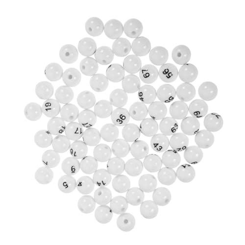 Hohopeti 75 Stück Teiliges Nummerierte Raffle Bälle aus Robustem Kunststoff Langlebige Kleine Lotteriekugeln für Partyaktivitäten Tombola Gewinnspiele und Veranstaltungen Weiße Zahlenbälle Hohopeti 75 Stück Teiliges Nummerierte Raffle Bälle aus Robustem Kunststoff Langlebige Kleine Lotteriekugeln für Partyaktivitäten Tombola Gewinnspiele und Veranstaltungen Weiße Zahlenbälle von Hohopeti