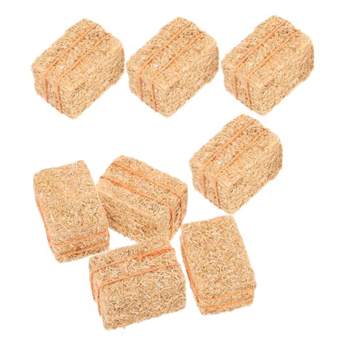 Hohopeti 8 Stück Mini Heuballen Teiliges Realistische Miniatur Strohballen für Puppenhaus Dekoration Lebensechte Bauernhof Atmosphäre Geeignet für Mini Garten Landschaftsmodell Detailreiche Hohopeti 8 Stück Mini Heuballen Teiliges Realistische Miniatur Strohballen für Puppenhaus Dekoration Lebensechte Bauernhof Atmosphäre Geeignet für Mini Garten Landschaftsmodell Detailreiche von Hohopeti