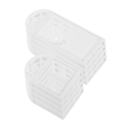 Hohopeti 8 Stück Puppenhaus Architekturmodell Puppenhaus Miniaturzubehör Miniatur Fensterrahmen DIY Rollenspiel Fenster Bastelzubehör Mini Haustür Weißer Kunststoff Hohopeti 8 Stück Puppenhaus Architekturmodell Puppenhaus Miniaturzubehör Miniatur Fensterrahmen DIY Rollenspiel Fenster Bastelzubehör Mini Haustür Weißer Kunststoff von Hohopeti