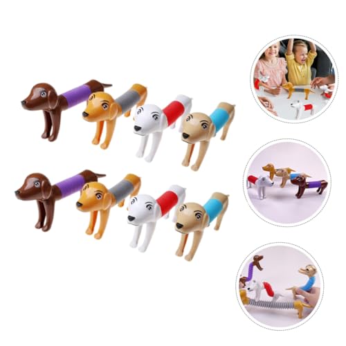 Hohopeti 8 Stück Teiliges Mini Hundespielzeug Flexibles Pop Tube Strapazierfähiges Dehnbares Stressabbau röhrchen für Erwachsene Lustiges Fingerspielzeug Hohopeti 8 Stück Teiliges Mini Hundespielzeug Flexibles Pop Tube Strapazierfähiges Dehnbares Stressabbau röhrchen für Erwachsene Lustiges Fingerspielzeug von Hohopeti