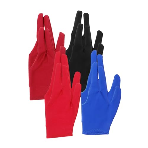 Hohopeti 8 Stück Teiliges Set Snooker Handschuhe DREI Finger Design Atmungsaktiv rutschfest Für Billard Pool Und Yoyo Training Flexibles Material Für Komfortable Ballkontrolle Hohopeti 8 Stück Teiliges Set Snooker Handschuhe DREI Finger Design Atmungsaktiv rutschfest Für Billard Pool Und Yoyo Training Flexibles Material Für Komfortable Ballkontrolle von Hohopeti