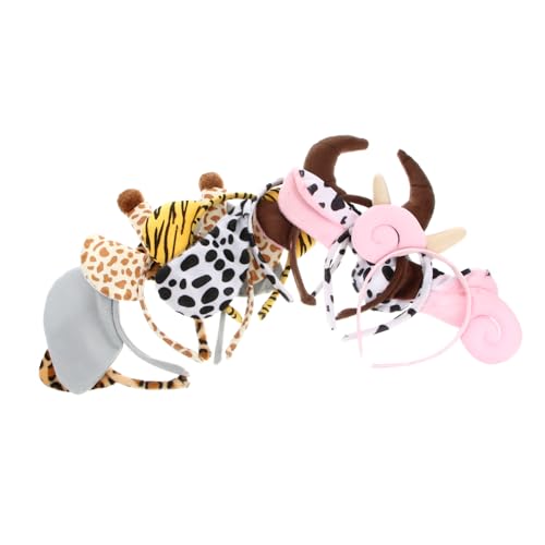 Hohopeti 8 Stück Teiliges Tierohren Haarreifen Elastisch Cosplay Haarschmuck für Halloween Party Rutschfest Geeignet für Erwachsene Bequem und Dekorativ Hohopeti 8 Stück Teiliges Tierohren Haarreifen Elastisch Cosplay Haarschmuck für Halloween Party Rutschfest Geeignet für Erwachsene Bequem und Dekorativ von Hohopeti