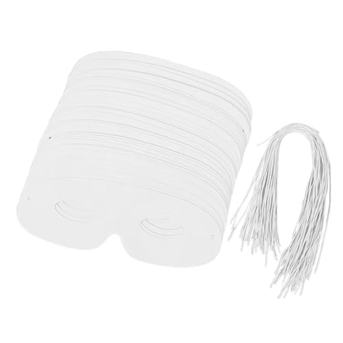 Hohopeti 80 Stück Weiße Papiermasken für Maskeradeparty Unbemalt und Robust für DIY Bastelprojekte Kostümpartys und Kreative Gestaltung für Erwachsene Hohopeti 80 Stück Weiße Papiermasken für Maskeradeparty Unbemalt und Robust für DIY Bastelprojekte Kostümpartys und Kreative Gestaltung für Erwachsene von Hohopeti