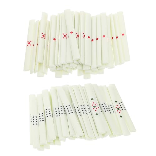 Hohopeti 88 Stück Teiliges Mahjong und Punktesticks aus Robustem Material Tragbar für Familien und Mahjong Spielhallen Präzise Handwerkskunst für Faire Spielergebnisse von Hohopeti