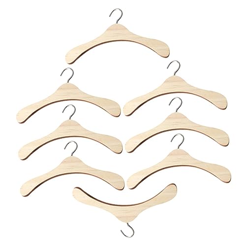 Hohopeti 8Stücke Puppen Kleiderbügel aus Kleine Kleiderbügel für Puppen für Puppenschränke und Puppenkleider Stabil und Langlebig Perfektes Hohopeti 8Stücke Puppen Kleiderbügel aus Kleine Kleiderbügel für Puppen für Puppenschränke und Puppenkleider Stabil und Langlebig Perfektes von Hohopeti