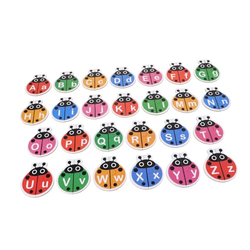 Hohopeti Alphabet Matching für Montessori Buchstabenerkennung Lernspiel Pädagogisches Tier Wort Zuordnungsspiel Kindersicheres Material Vorschule ABC Spiel für Kognitive Entwicklung von Hohopeti