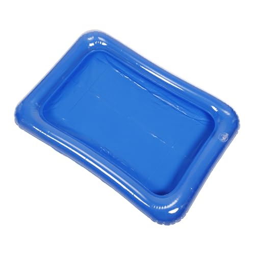 Hohopeti Aufblasbarer Puppen Schwimmbecken Zubehör Transparenter Sandtray für Badespaß Strapazierfähiges Sommerliches Wasserspielzeug für Kleinkinder Realistische Badeerfahrung von Hohopeti