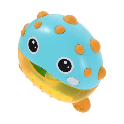 Hohopeti Automatische Fisch Bubble Maschine mit Musik Kinderleichte Bedienung Tragbares Badewannenspielzeug für Kleinkinder Erzeugt Magische Schaumbälle für Dusche und Badewanne von Hohopeti