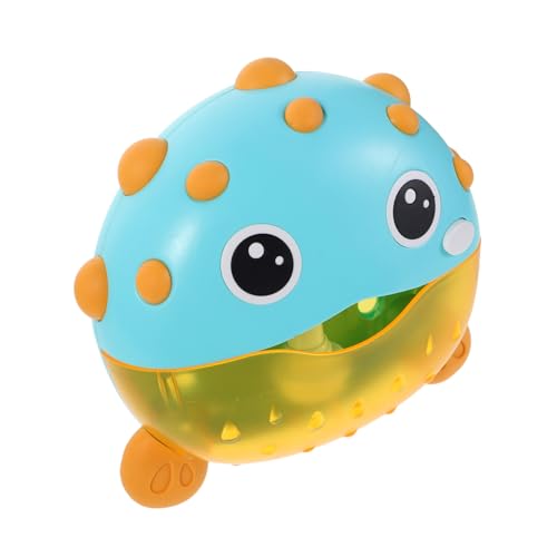 Hohopeti Badewannenblasenmaschine Automatische Fischblasenmaschine mit Musik Tragbares Babyspielzeug für Kindgerechte Bedienung Niedliches Design Leicht und Reisetauglich von Hohopeti