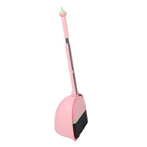 Hohopeti Besen und Kehrschaufel Set Kleines Besenset Niedlichem Dinosaurier Ergonomisch für Kleinkinder Kindgerechte für Zuhause und Kindergarten Spielerisches Reinigungsset für Mädchen und von Hohopeti